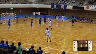 9日 ハンドボール女子 あづま総合体育館 Aコート 高水×水海道二 準決勝 2