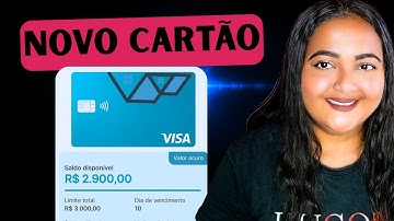 Acaba de Chegar! 🎉🥳NOVO CARTÃO DE CREDITO APROVANDO EM MINUTOS SCORE BAIXO
