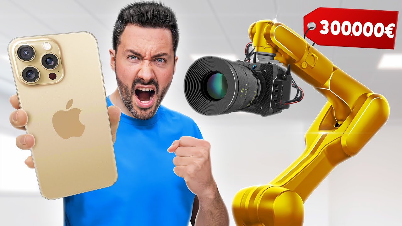 iPhone 16 Pro vs Caméra à 150 000€ !