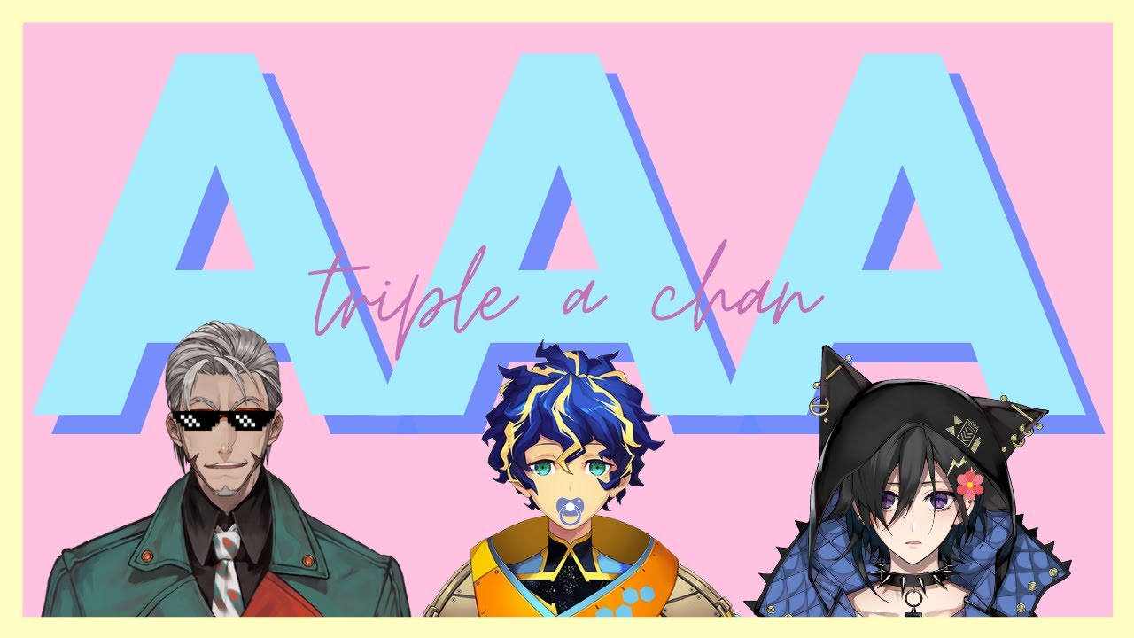 Meet Triple A-chan (Aruran, Astel, Izuru)【HOLOSTARS/ENG SUB】