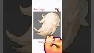 How to Draw Fur (or Hair) | #hanapix_ on #Twitch #pixelart #aseprite #timelapse #beginner #tutorial