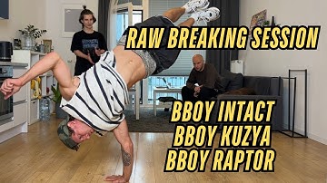 Raw and uncut breaking session // bboy Intact, Kuzya, Raptor 2025
