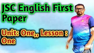 English First Paper Class Eight, Unit One, Lesson One