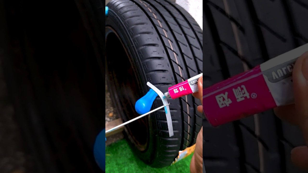 DIY Tire Puncture Repair – Fix Flats Like a Pro 🧑‍🔧🔨