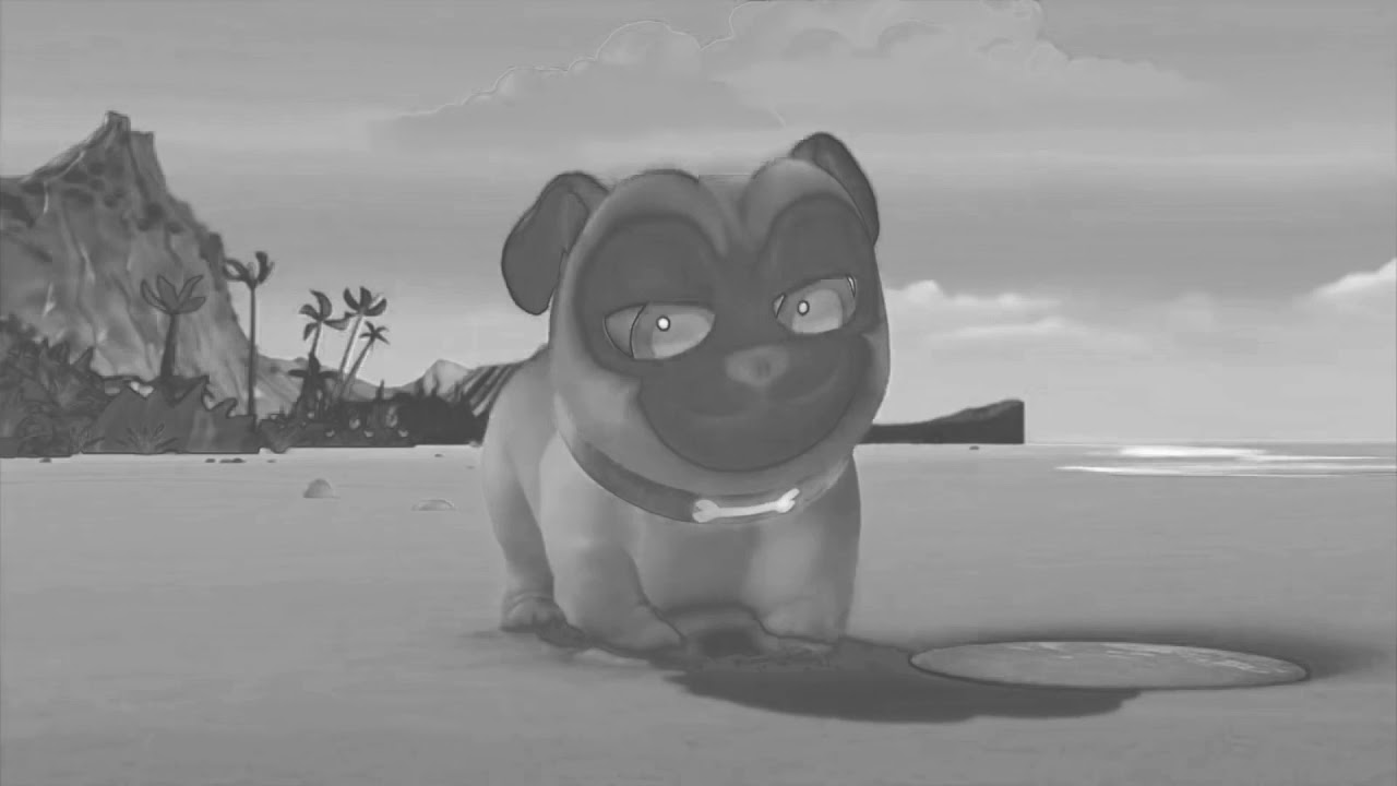 Puppy Dog Pals Theme Song In Black and White, Inverted, Pitch Shift +12, and ReversedMuppet Babies