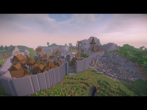 ვაშენებთ შუასაუკუნეების ქალაქს!!! | Minecraft Creative-ს სტრიმი #12