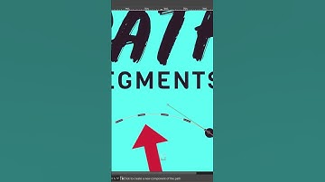 How to Delete PATH SEGMENTS in GIMP #shorts