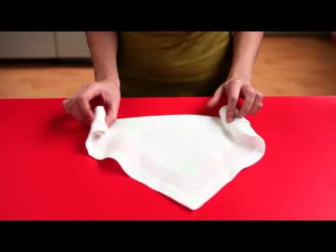 Δίπλωμα πετσέτας & χαρτοπετσέτας για τραπέζι
