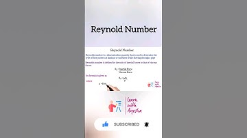 Reynold Number #shorts #fluidflow #viral #viralvideo