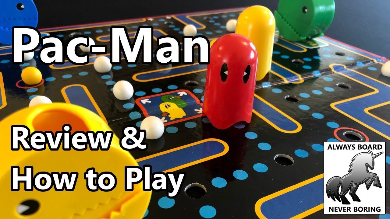 Pac Man: The Family Board Game - Review and How to Play - YouTube