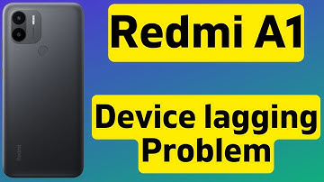 Redmi A1 Device lagging Problem || Redmi A1 hang & lag problem {Tutorial}