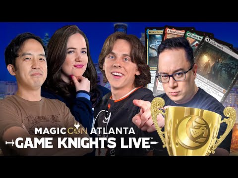 Game Knights Live w/ Jacob Bertrand | MagicCon Atlanta 2025 | MTG Magic Gathering Commander Gameplay