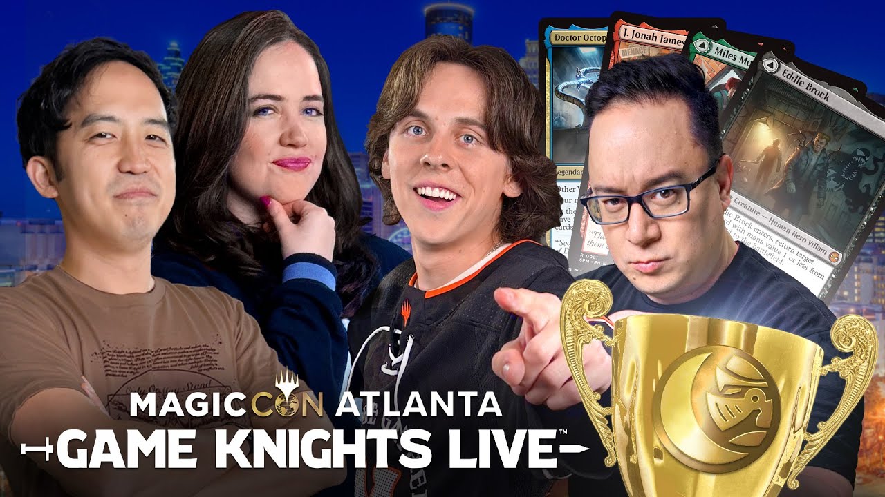 Game Knights Live w/ Jacob Bertrand | MagicCon Atlanta 2025 | MTG Magic Gathering Commander Gameplay thumbnail
