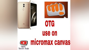 Use OTG cable on Micromax Canvas phones | how to use otg cable on mi phone | How to use pen drive