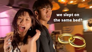 we r SLEEPING TOGETHER? || staycay @ MSOCIAL