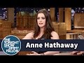 Anne Hathaway Almost Killed Her Kid on a Jungle Gym Slide