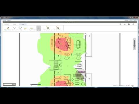 VisualRF demo 3 floor building