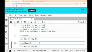 Python list sort, sorted, and reverse (CS105 at UIUC)