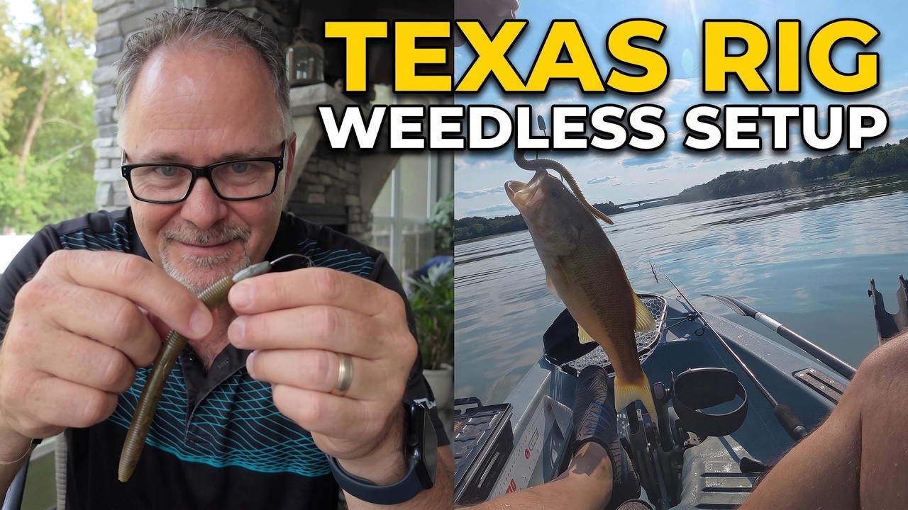 Texas Rig Bass Fishing for Beginners! My Rig, Worms & How to Catch More Bass