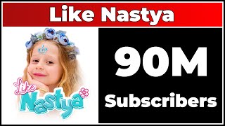 Like Nastya - 90M Subscribers!