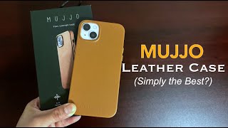 Mujjo Leather Case for the iPhone 14 Plus 