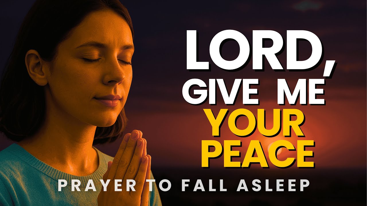 Find Your Peace with Tonight's Calming Evening Prayer | A Night Prayer Before Sleep