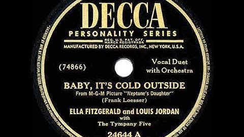 1949 HITS ARCHIVE: Baby It’s Cold Outside - Ella Fitzgerald & Louis Jordan