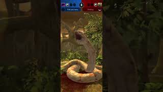 Albino Titanoboa vs Velociraptor – Epic Dinosaur Battle in Jurassic World Alive! 🐍🦖🔥 #shorts