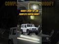 MARUTI JIMNY TOP-END - Complete Lighting Modification #afto #coimbatore #MARUTIJIMNY