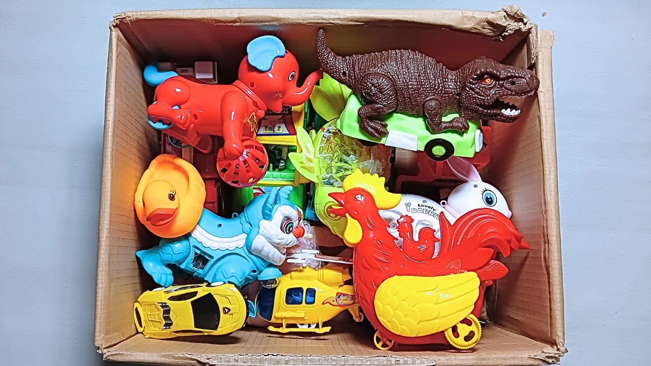 5:57 Minutes Satisfying ASMR Toy Unboxing | Princess Dolls Swing & Slide Collection