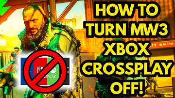 How To Turn MW3 XBOX Crossplay OFF!
