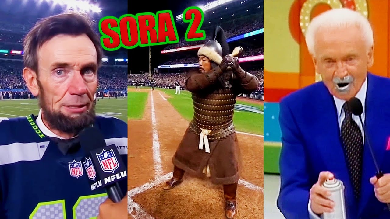 Смешная и оскорбительная подборка видеороликов с ИИ из Sora 2 #15