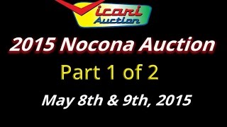 Vicari Auctions: Nocona, TX 2015 - 1 of 2 - Full Auction Video HD