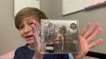 Unboxing The Taylor Swift Signed Evermore CD