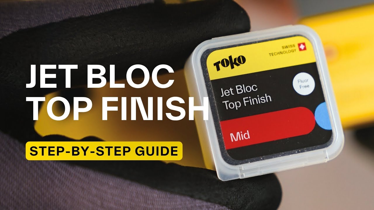 Jet Bloc Top Finish - Application & Tips - YouTube