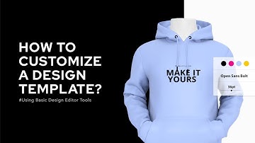 Basic tools of design editor in Smart Customizer app