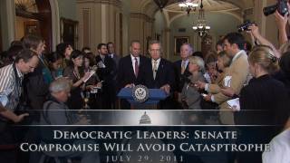 Democratic Leaders: Senate Compromise Will Avoid Catastrophe
