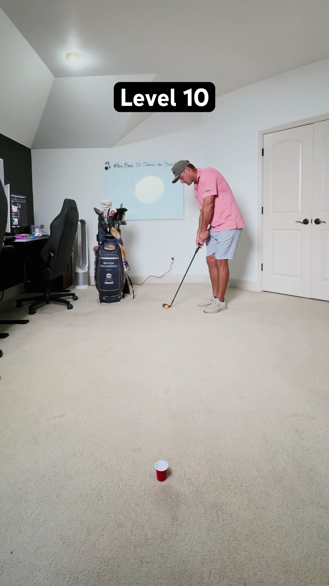 Chip shots by levels #golf