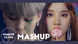 (G)I-DLE/BTS - LATATA/BLOOD SWEAT & TEARS MASHUP [BY IMAGINECLIPSE]