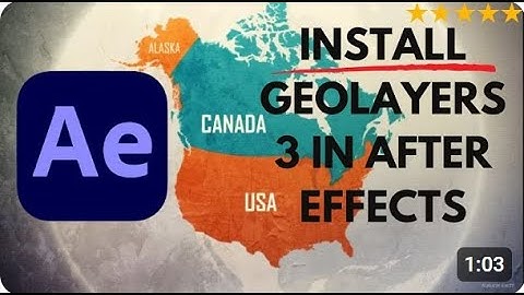 How to Install Geolayers 3 in After Effects for Free | Geolayers Plugin Installation Guide