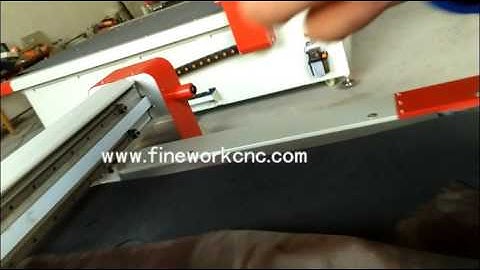 vibration knife cutting machine auto feeding show