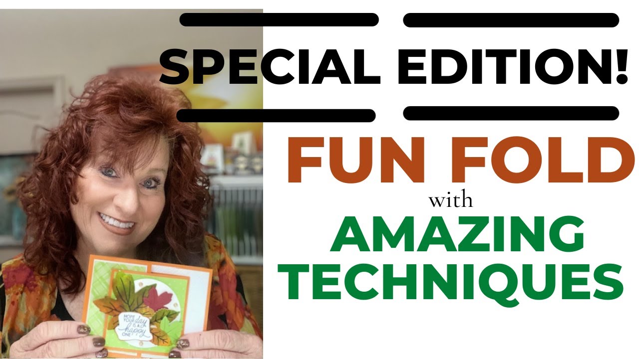 Make a Fun Fold Handmade Card with WOW Techniques! - YouTube