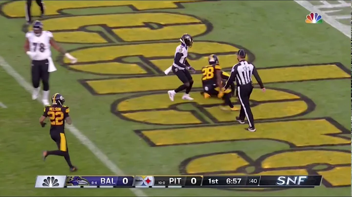 Joe Haden PICK-6 on RG3!