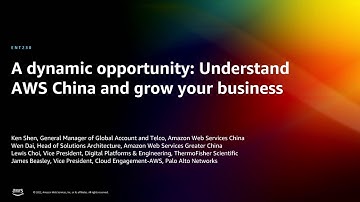 AWS re:Invent 2022 - A dynamic opportunity: Understand AWS China and grow your business (ENT230)