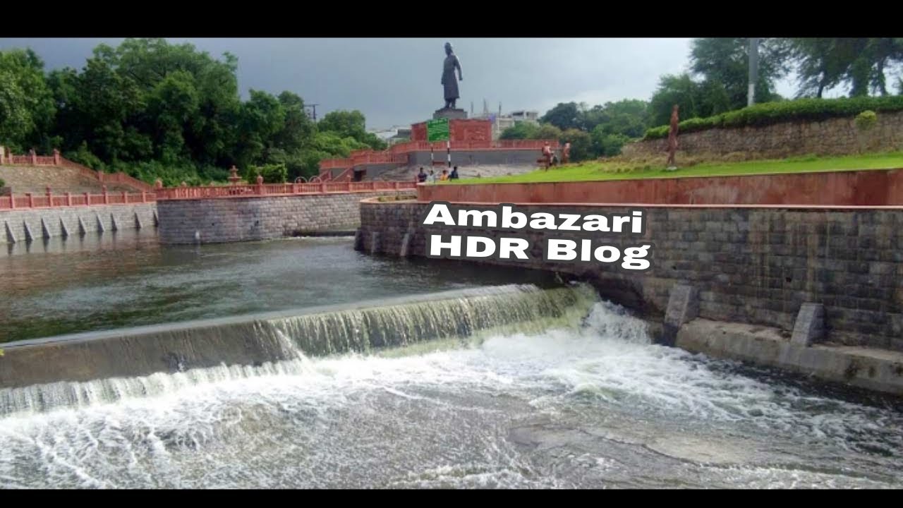 Statue of Swami Vivek Anand Nagpur Ambazari Blog