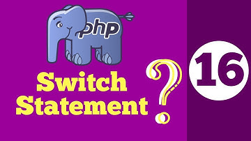 16-Switch statement in php | PHP Tutorial in HINDI with projects
