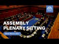 Assembly Plenary - 22 March 2021