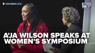 Gamecock Alum and WNBA Star A'ja Wilson Speaks At Women's Leadership Symposium screenshot 4