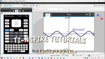Calculus BC TI-nspire Tutorial: Simple Graphing