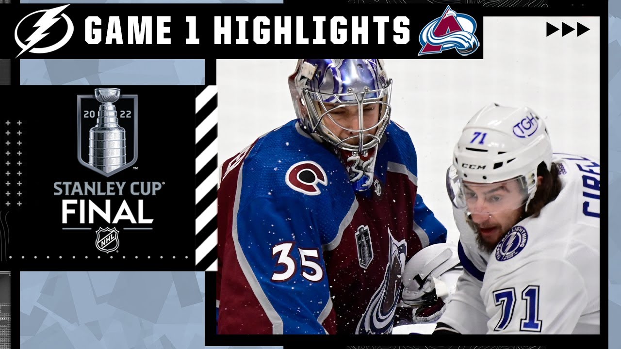 Avalanche beat Lightning in OT to open Stanley Cup Final